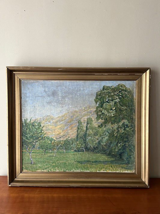 Danish landscape, unsigned