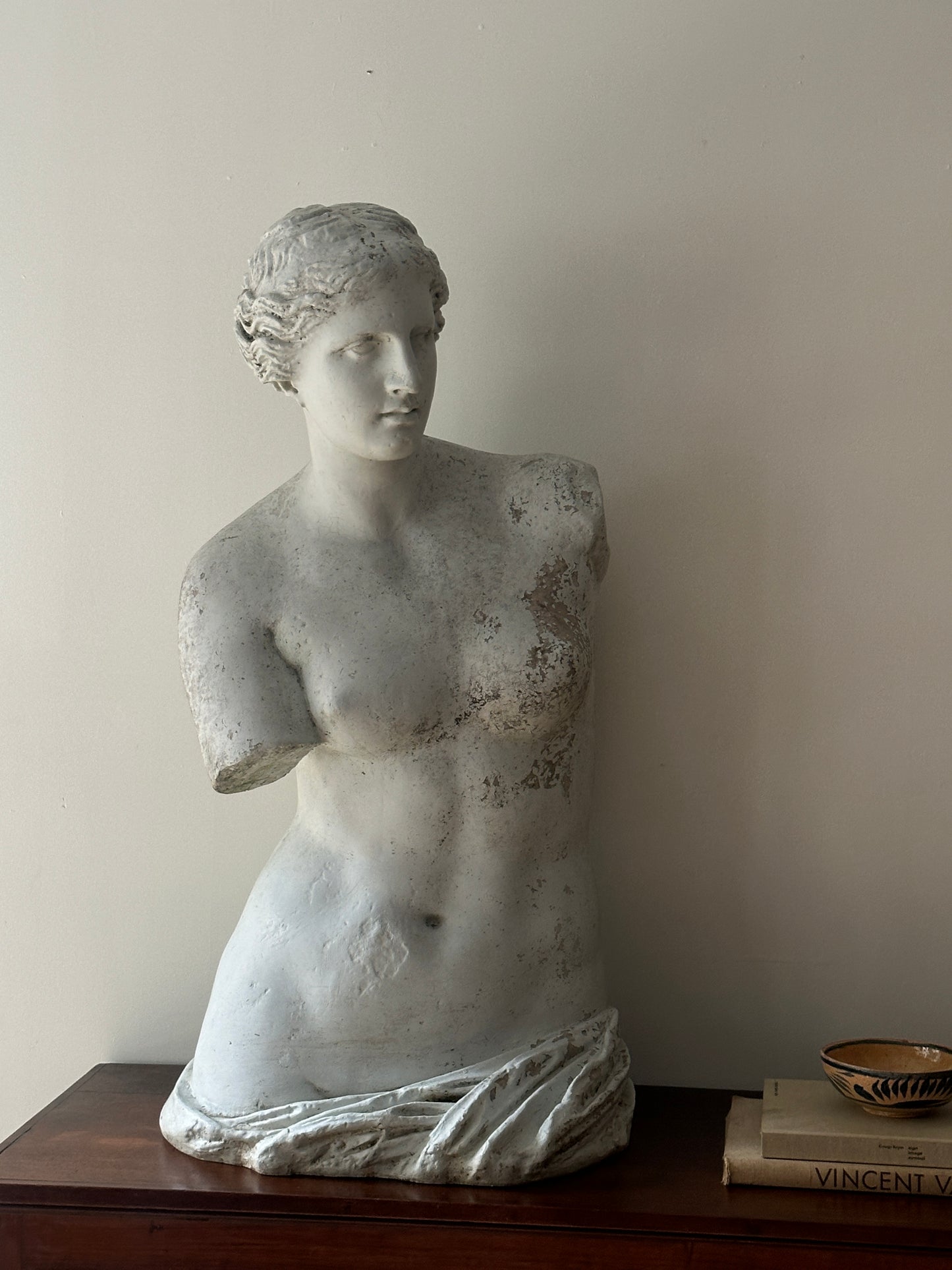 Plaster bust