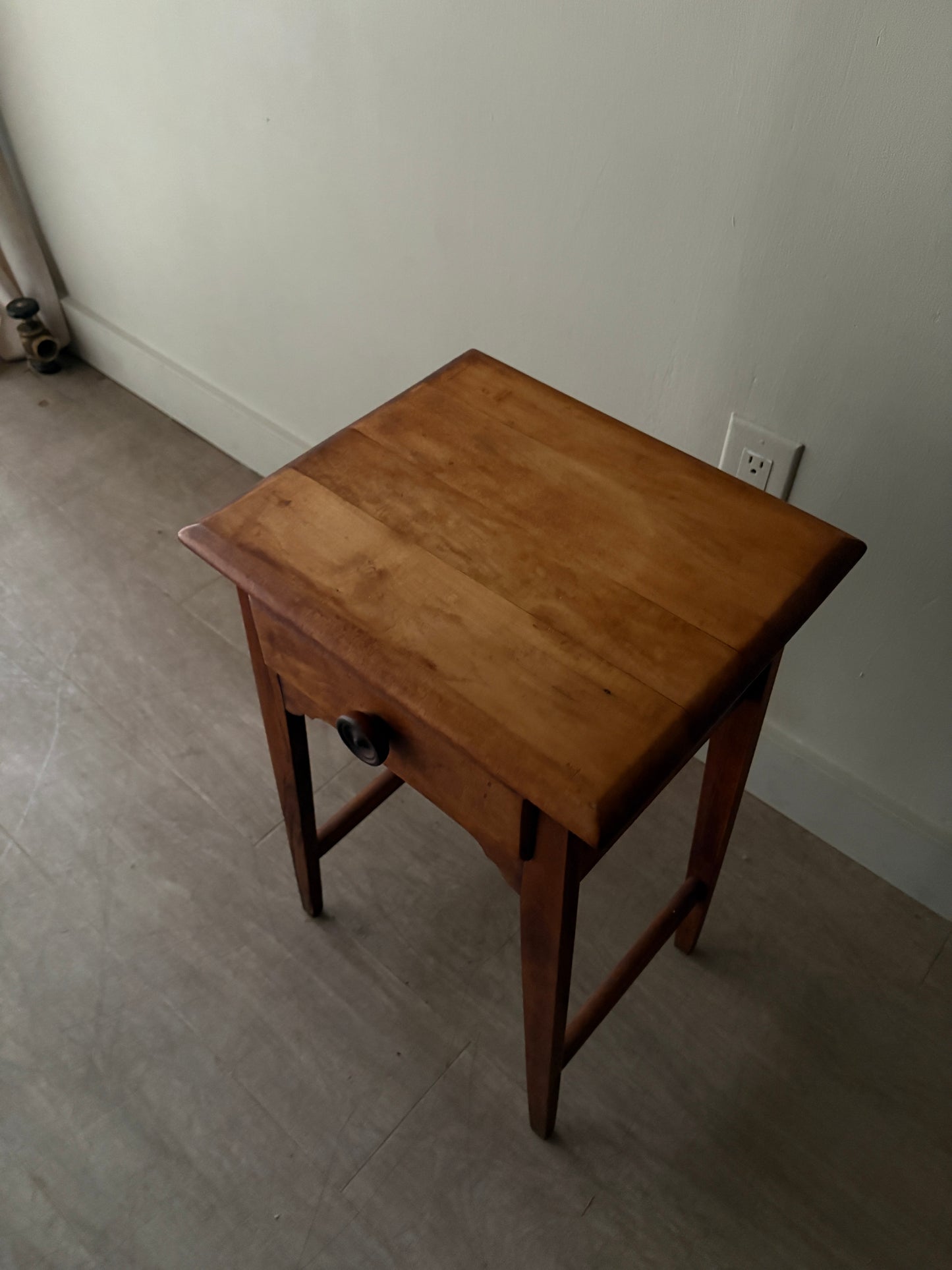 Maple side table