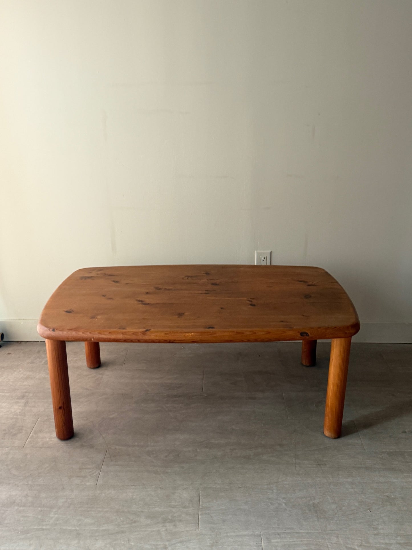 Danish pine coffee table
