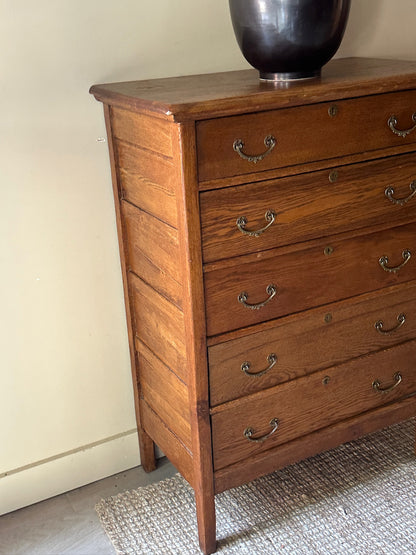 Oak tallboy