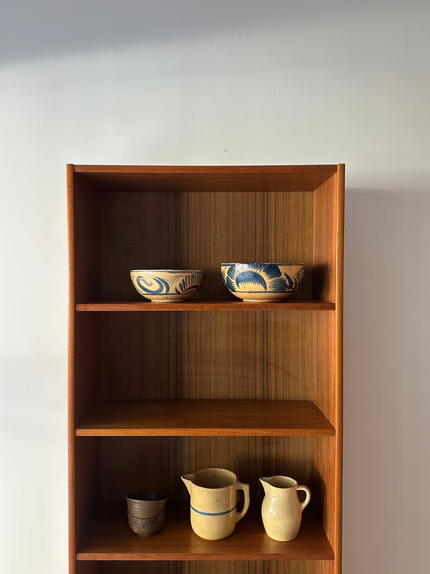 Danish teak shelves