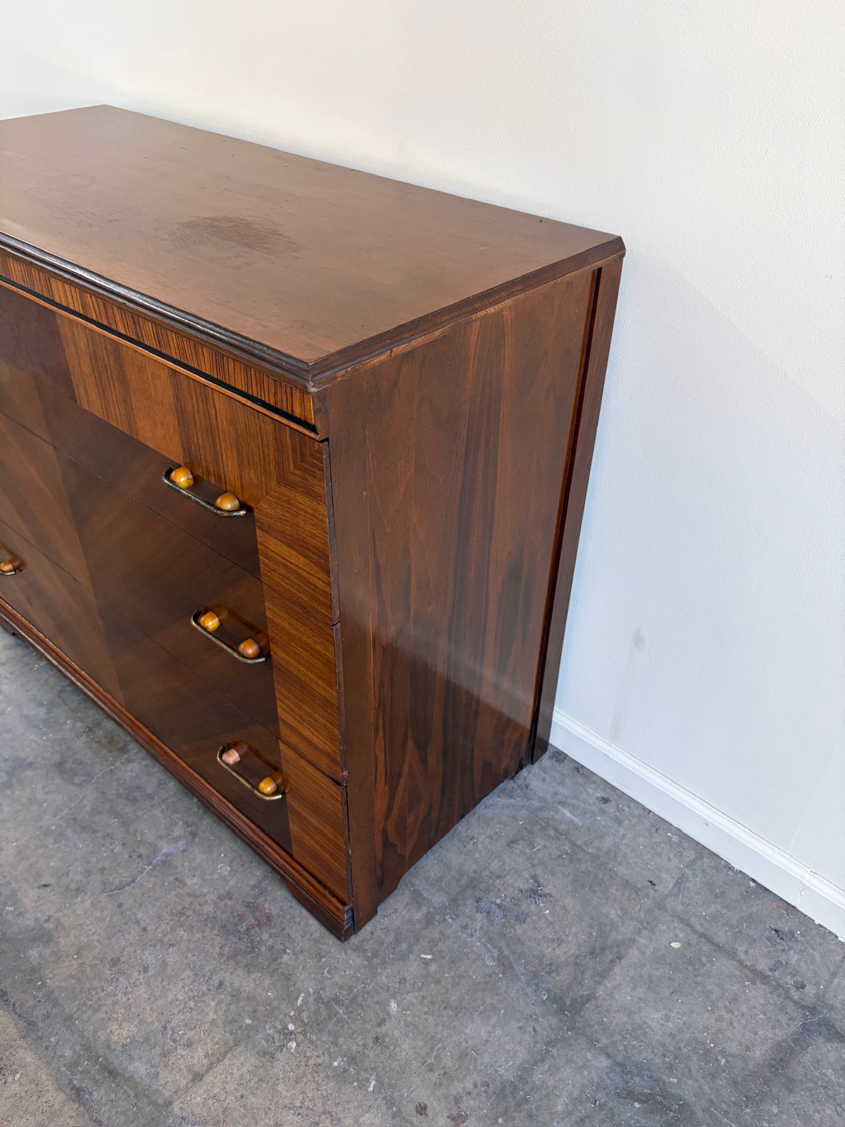 Art Deco Three Drawer Dresser