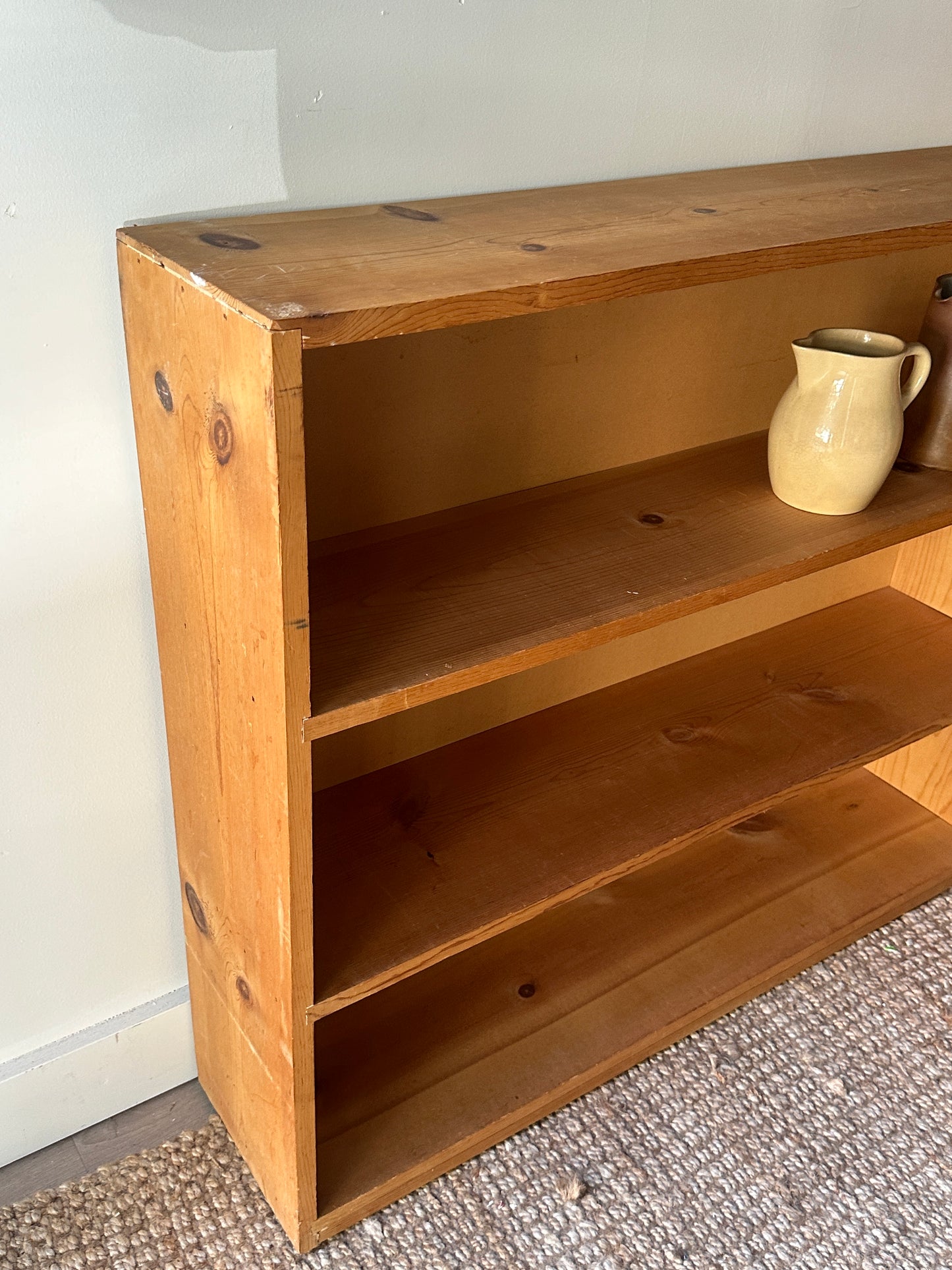 Small pine shelf