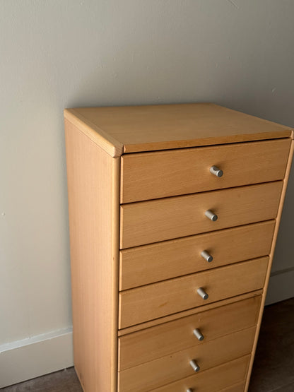 Caso “Rimme” Danish beech modular system - narrow drawer unit