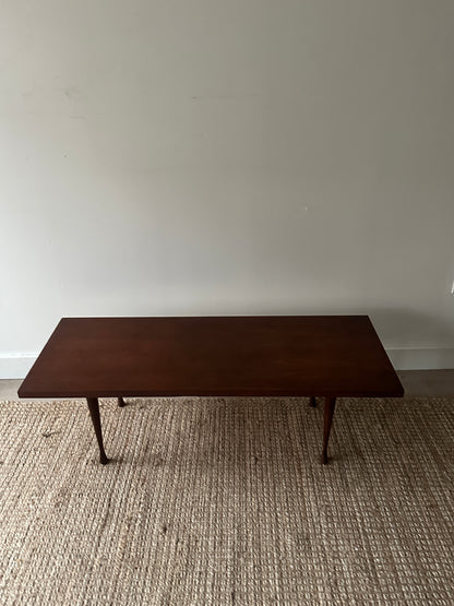 Walnut coffee table