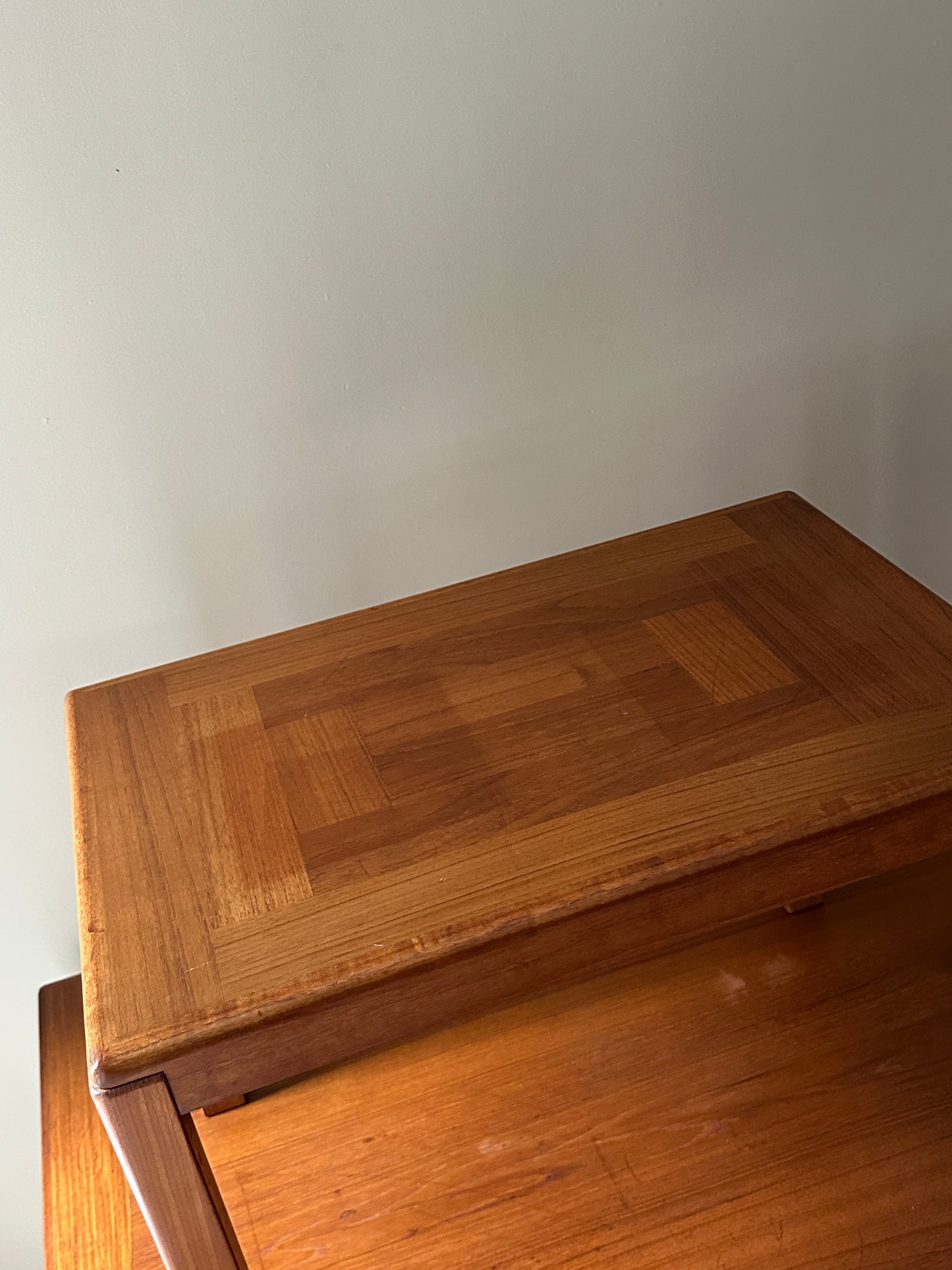 Teak side table