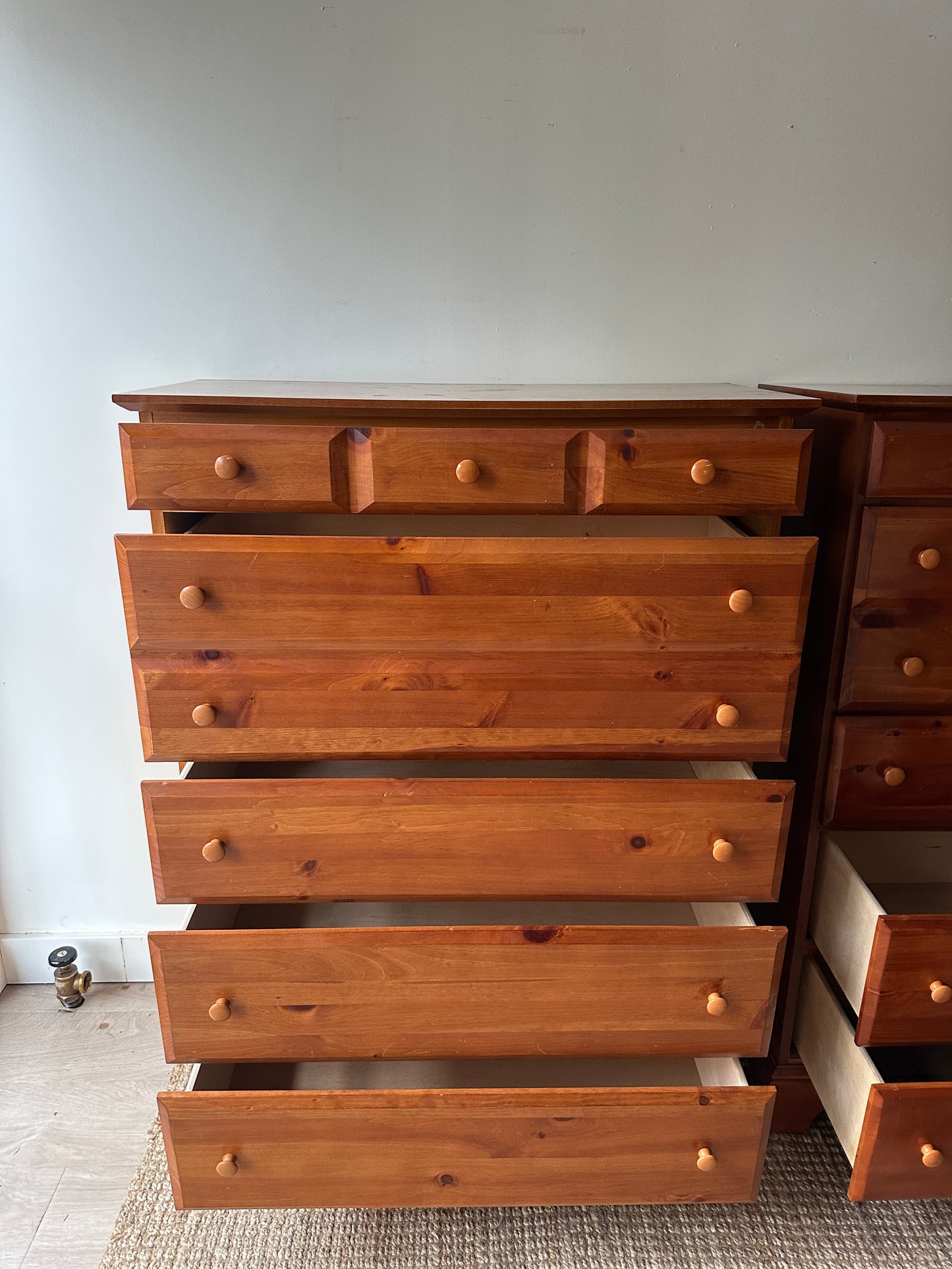 Pine dresser left