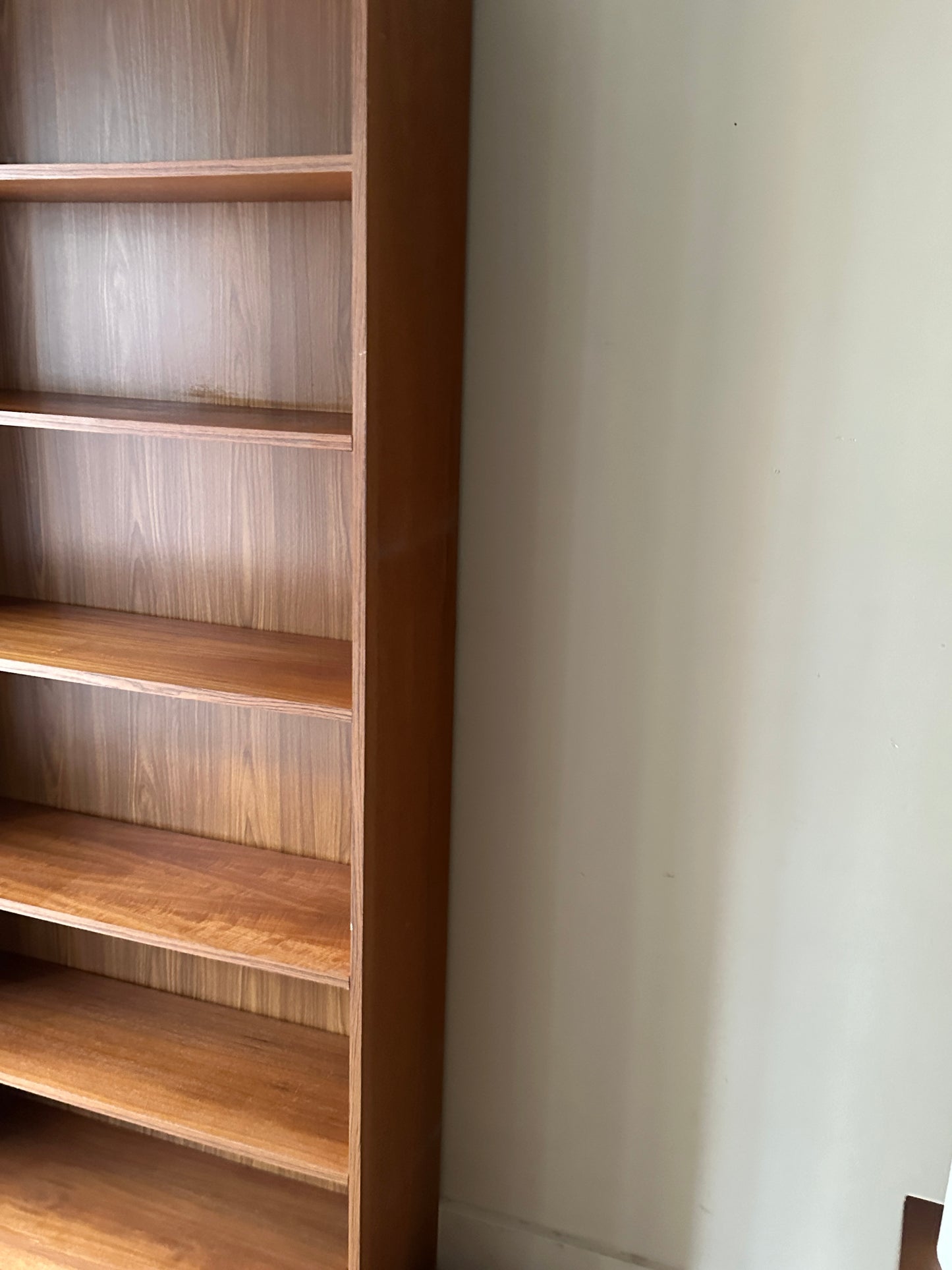 Teak bookshelf