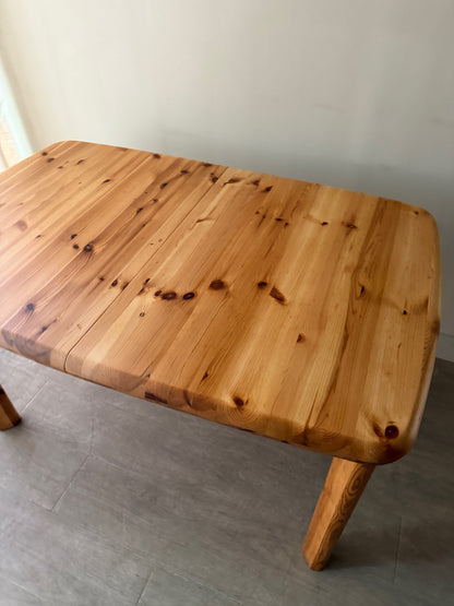 Danish pine dining table