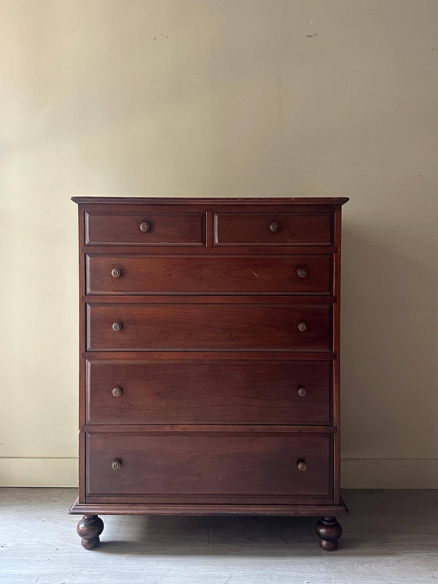 Stickley pine tallboy