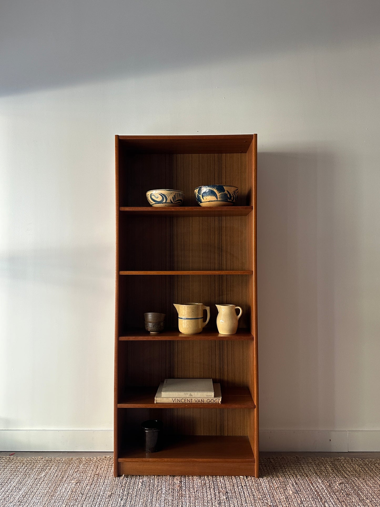 Danish teak shelves