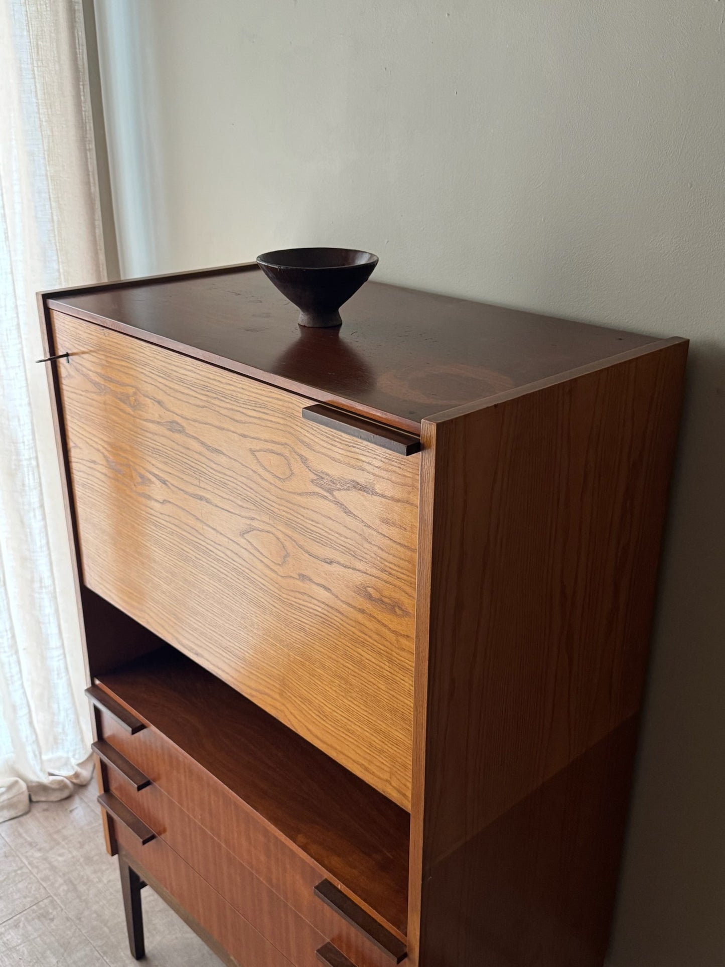 Frantisek Mezulanik for UP Zavody  mahogany cabinet