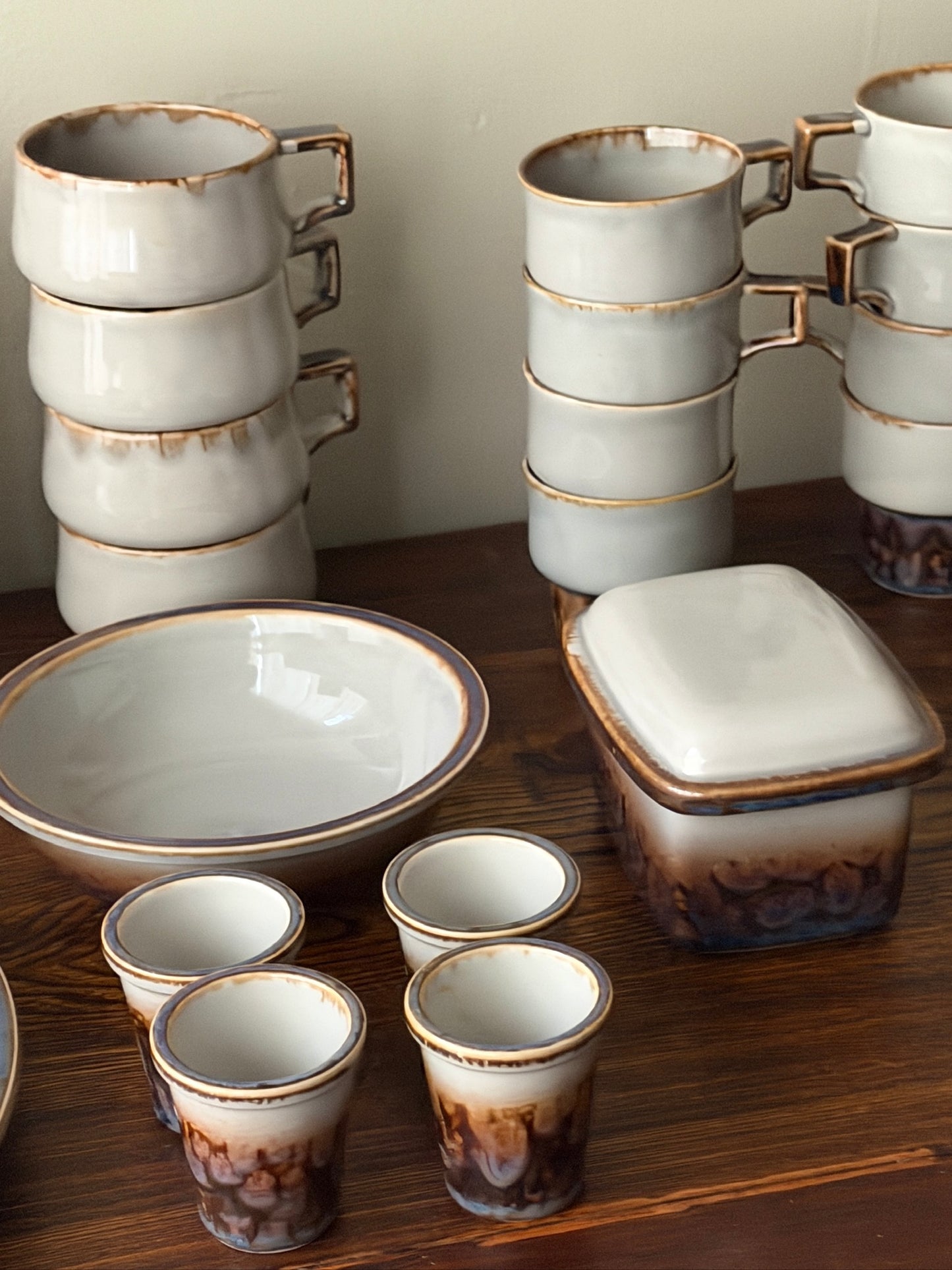 Jens Quistgaard for B&G stoneware ceramic tea service