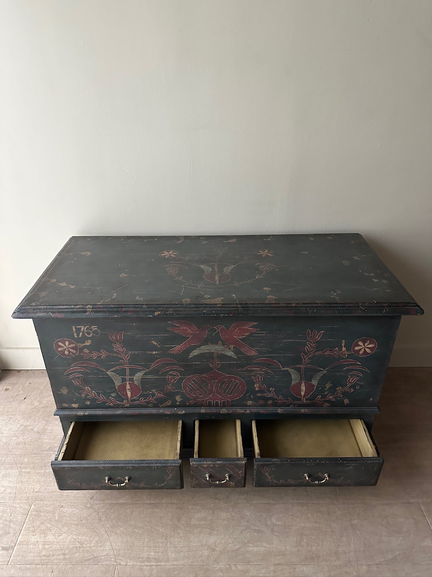 Pennsylvania Dutch Blanket Chest