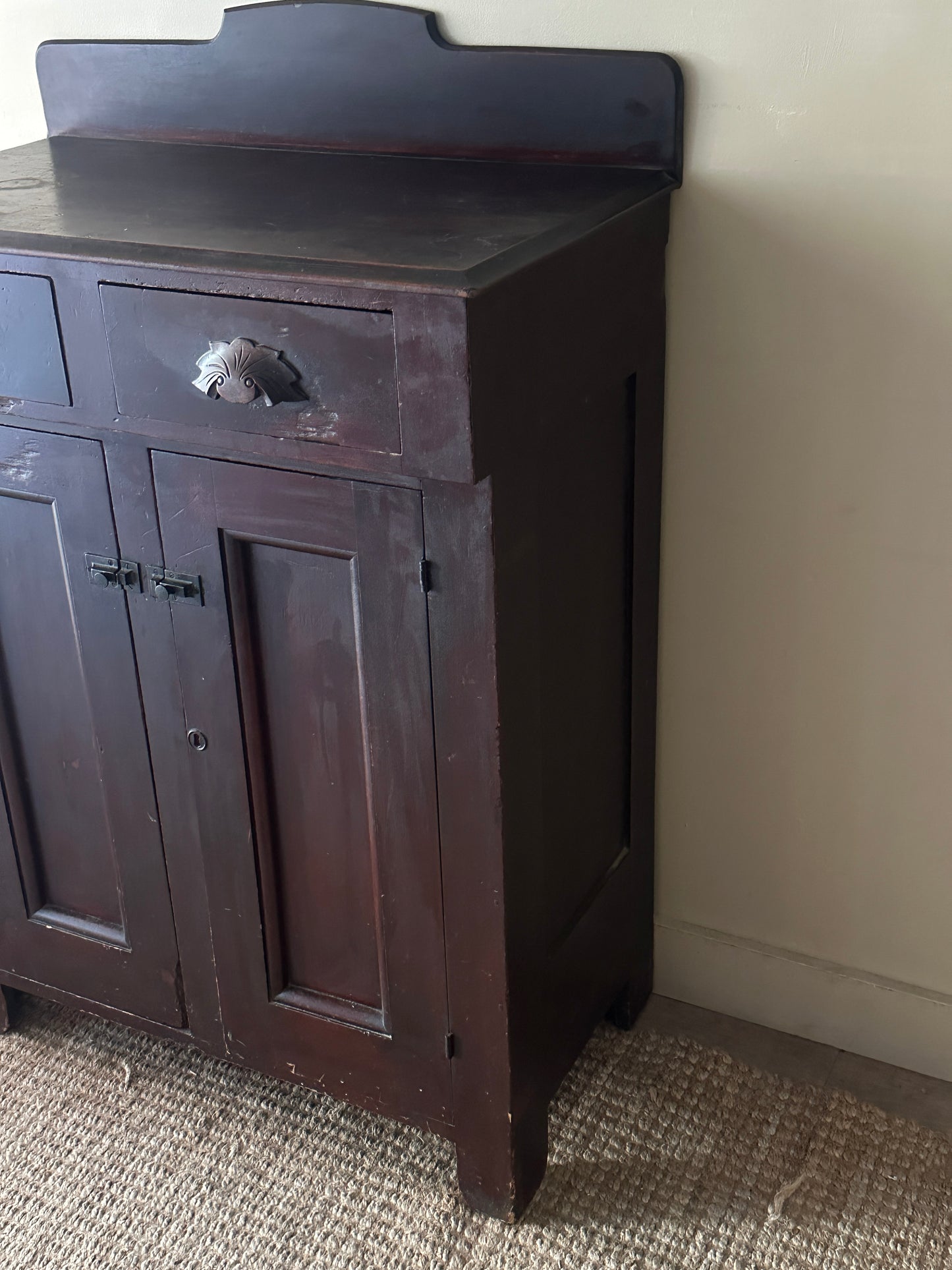 Pine Victorian cupboard