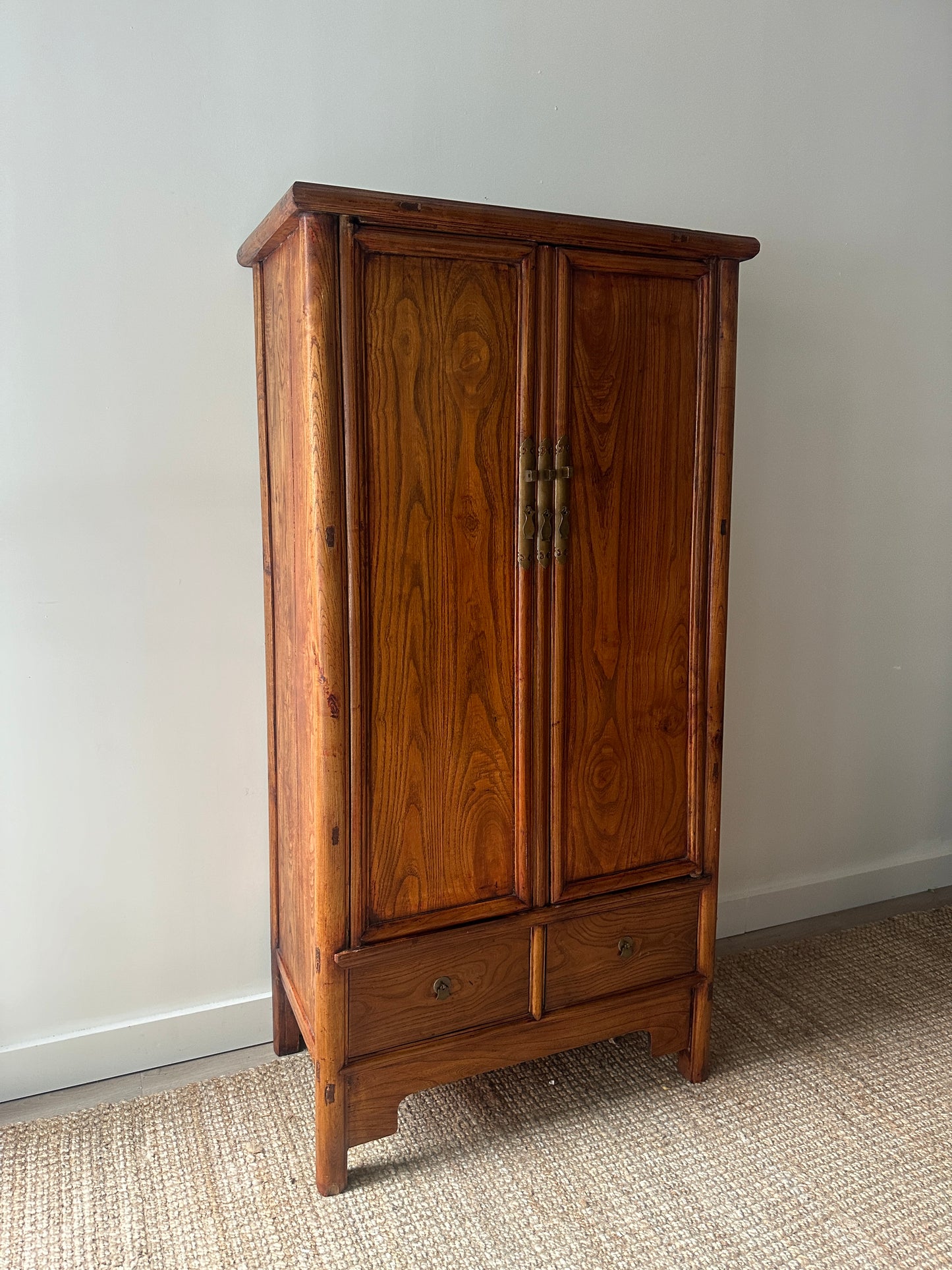 Elm wood cabinet