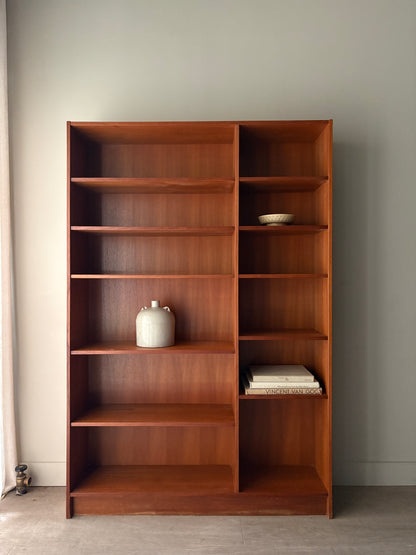 Danish teak bookcase