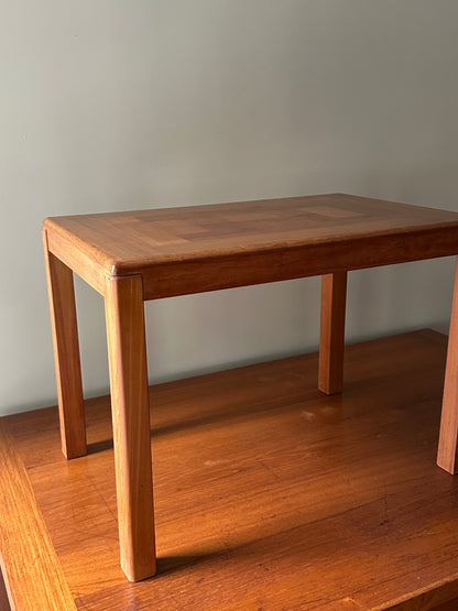 Teak side table