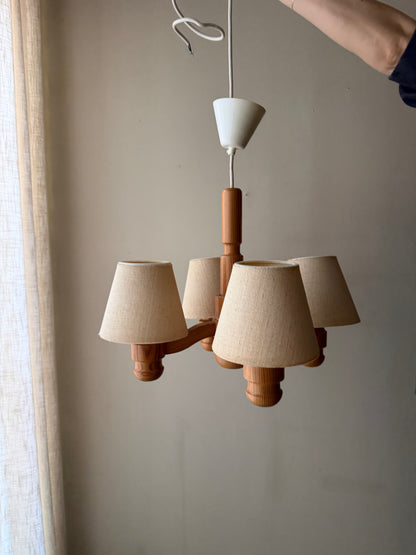 Swedish pine pendant light