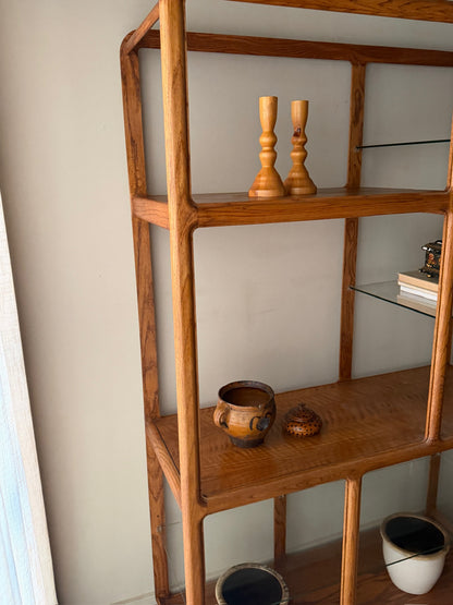 Oak etagere