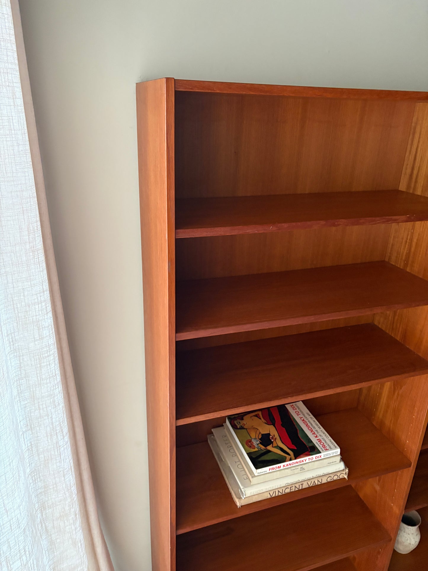 Danish teak bookcase