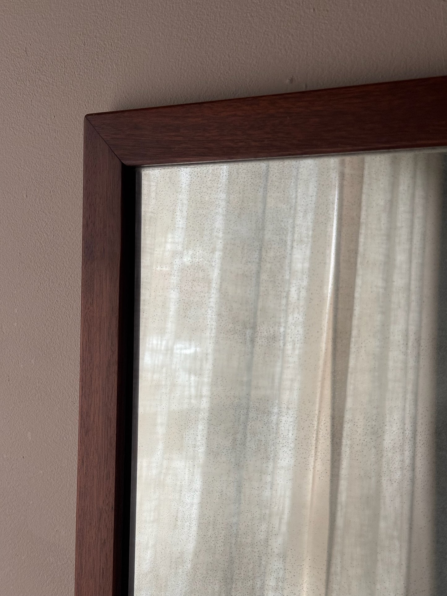 Walnut mirror