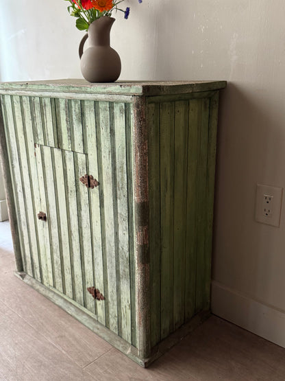 Green Painted Cabinet