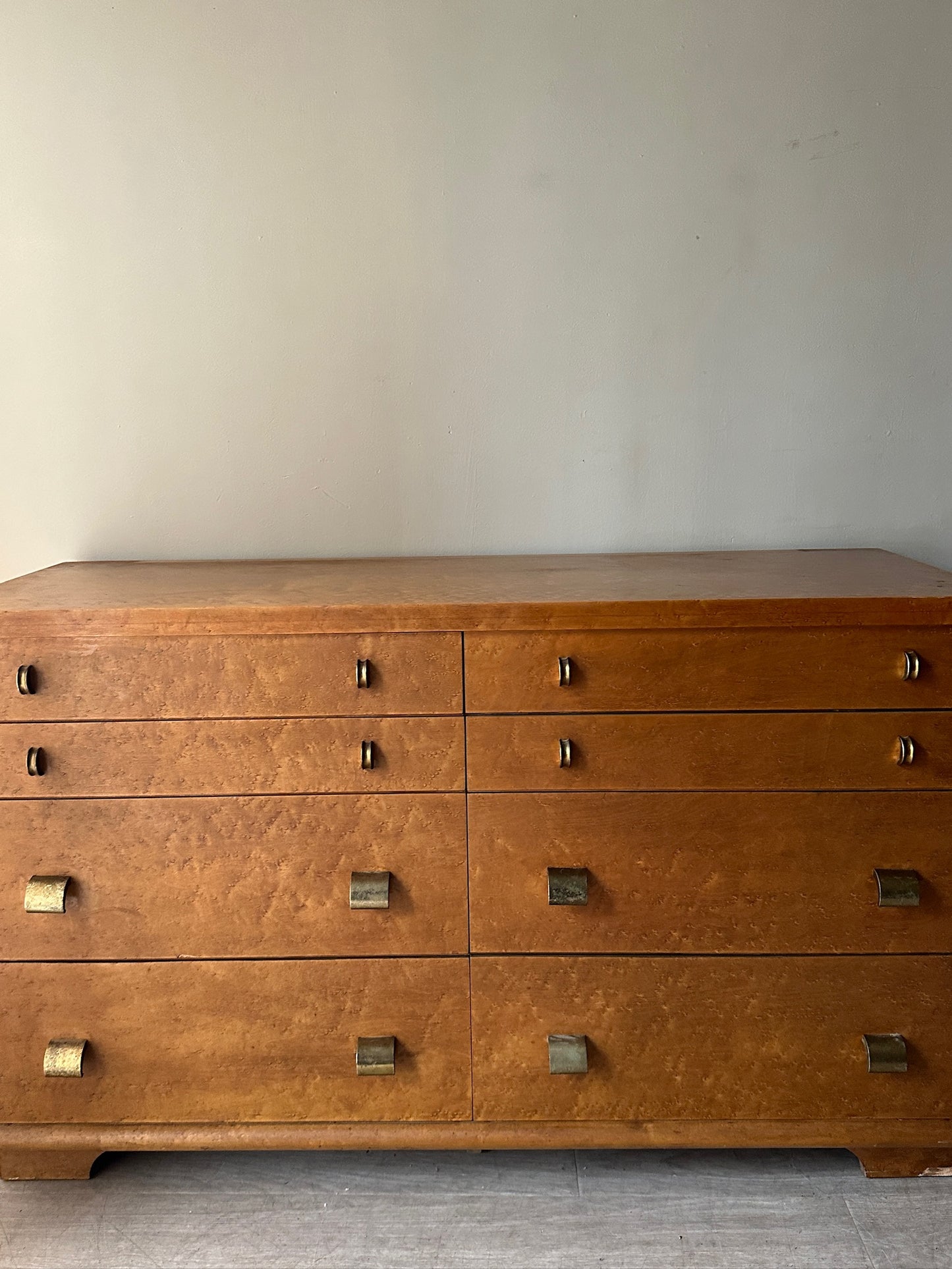 Birds Eye maple dresser