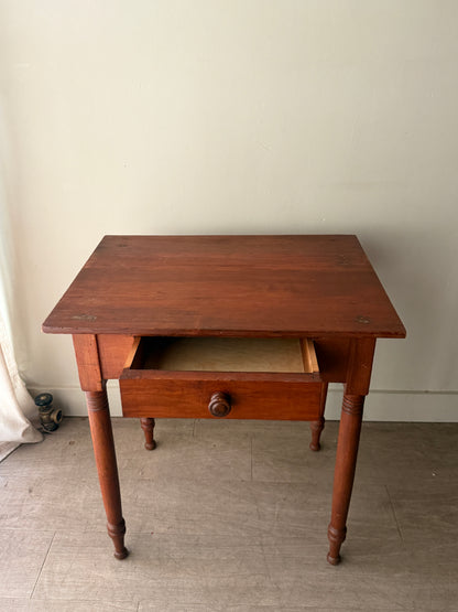Pennsylvania Sheraton pine side table