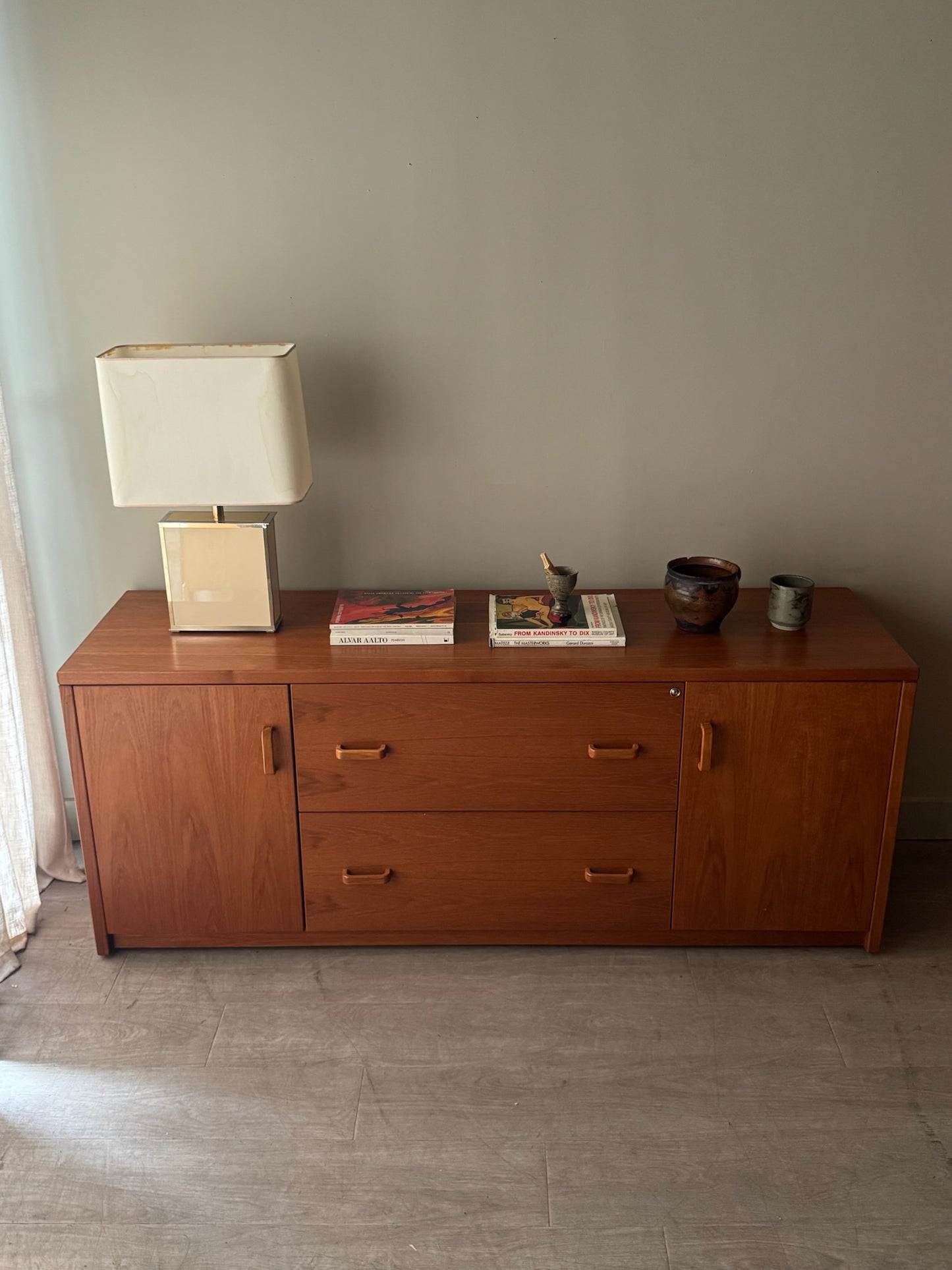 Teak credenza