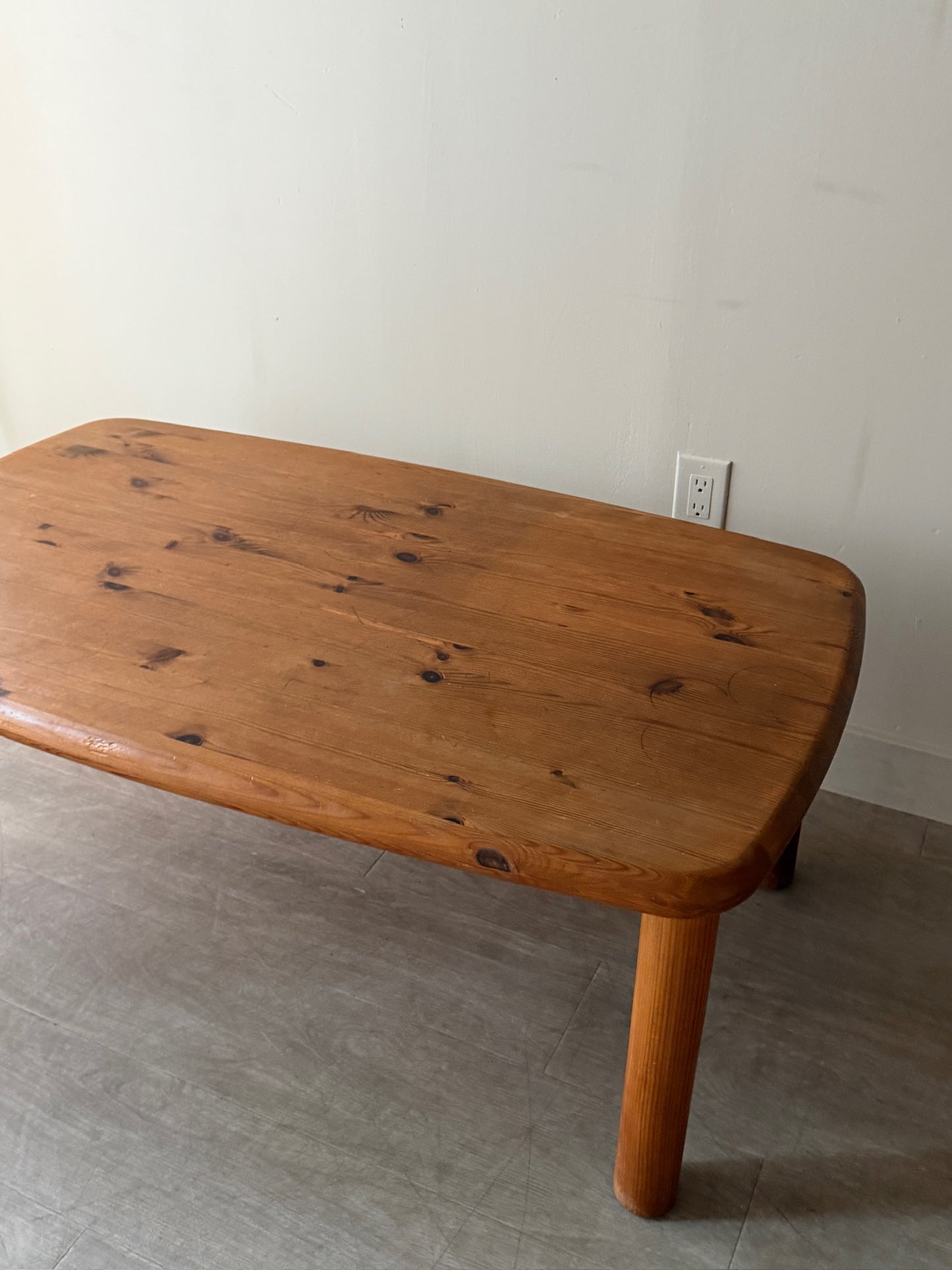 Danish pine coffee table