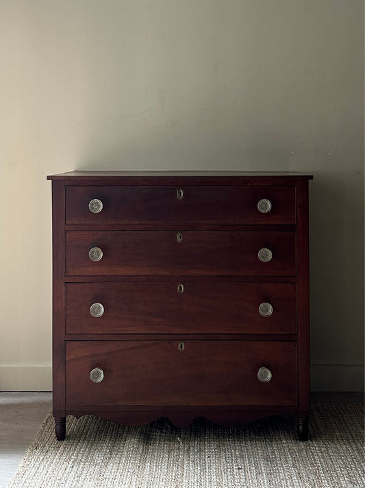 19th c. cherry dresser
