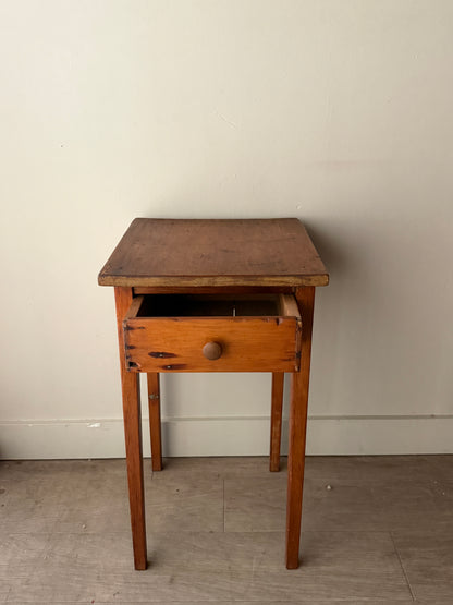 Pine side table