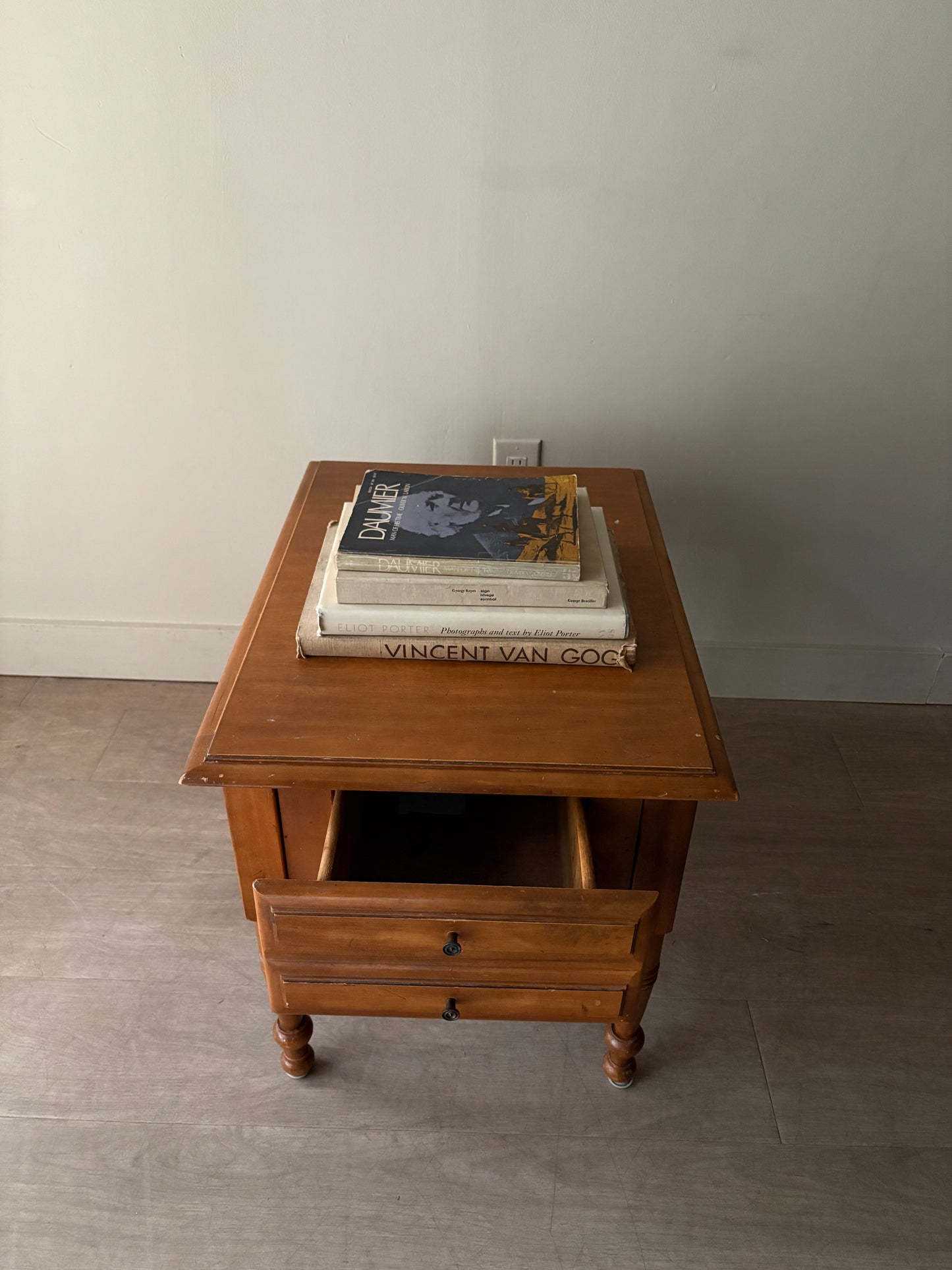 Maple side table