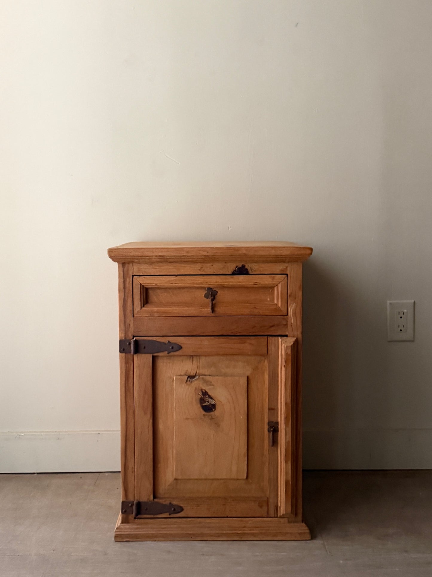 Pine nightstand