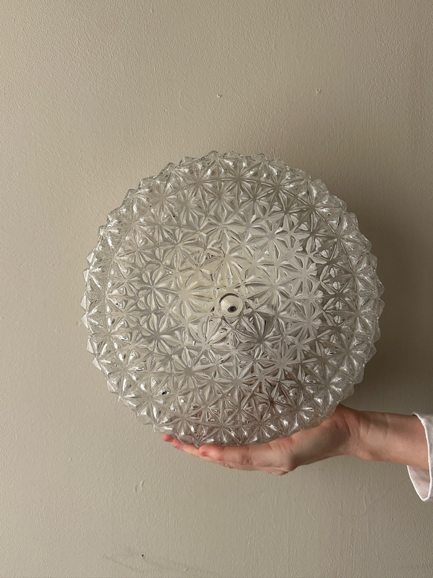 Attr. Zimmermann crystal ceiling light