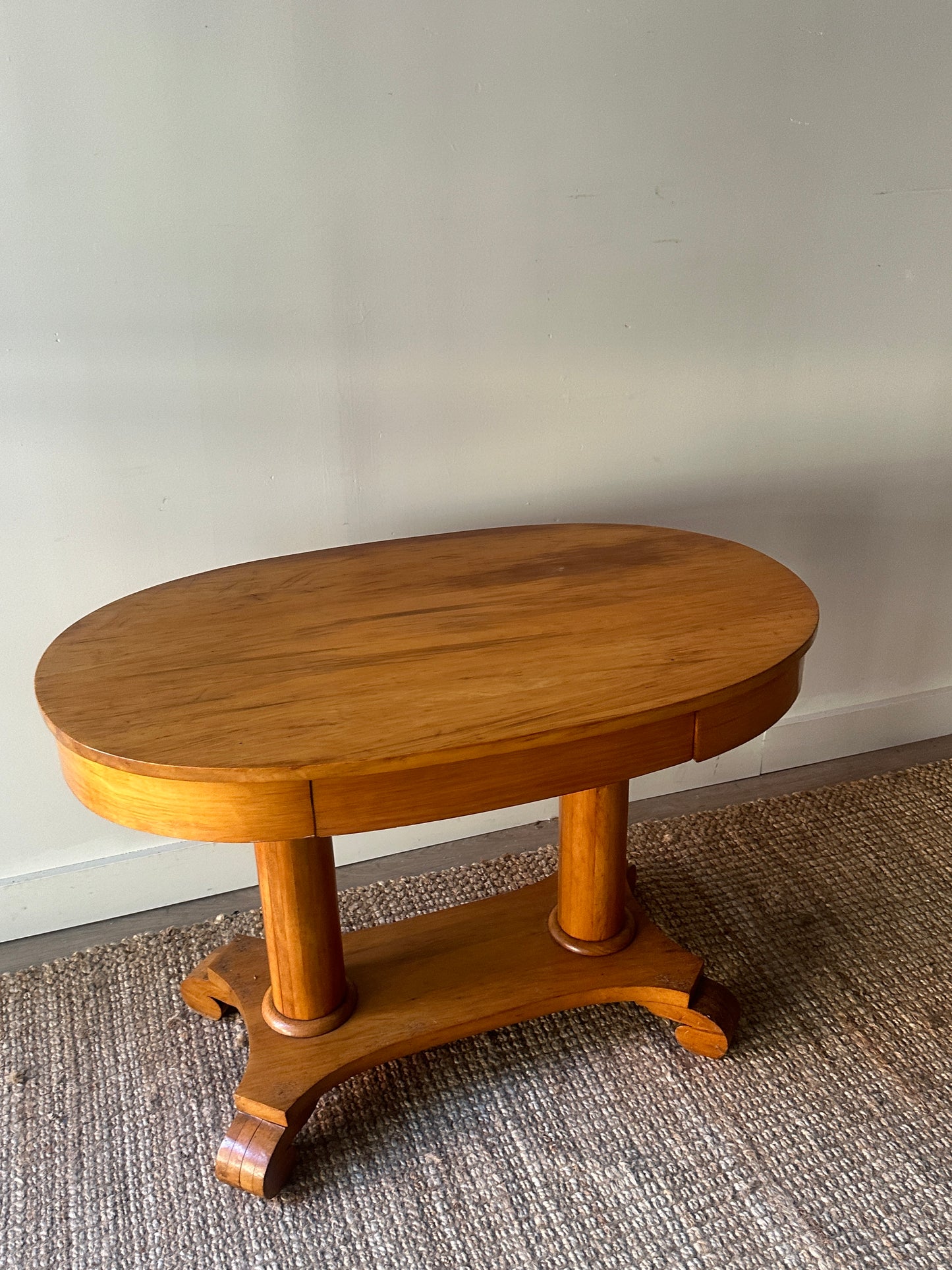 Maple console table