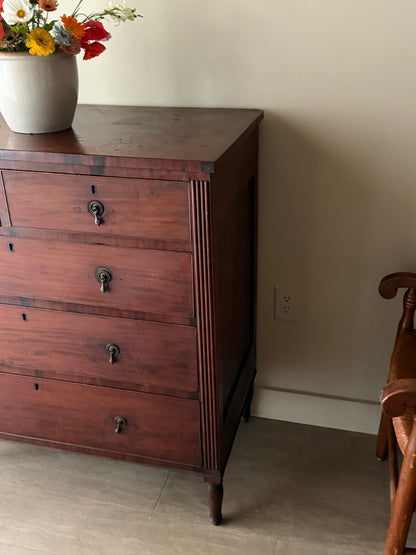 Sheraton mahogany dresser
