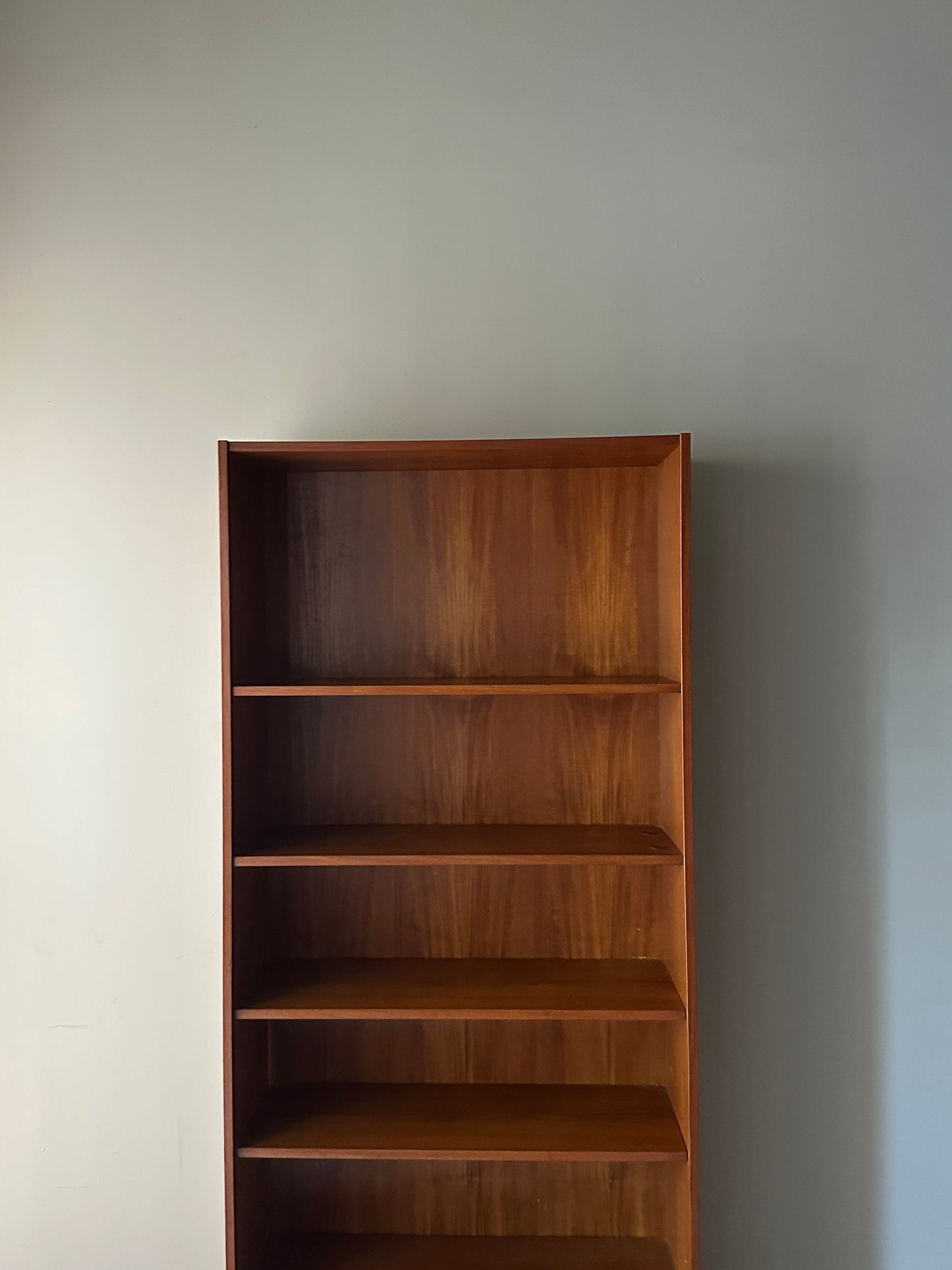 Teak bookshelf