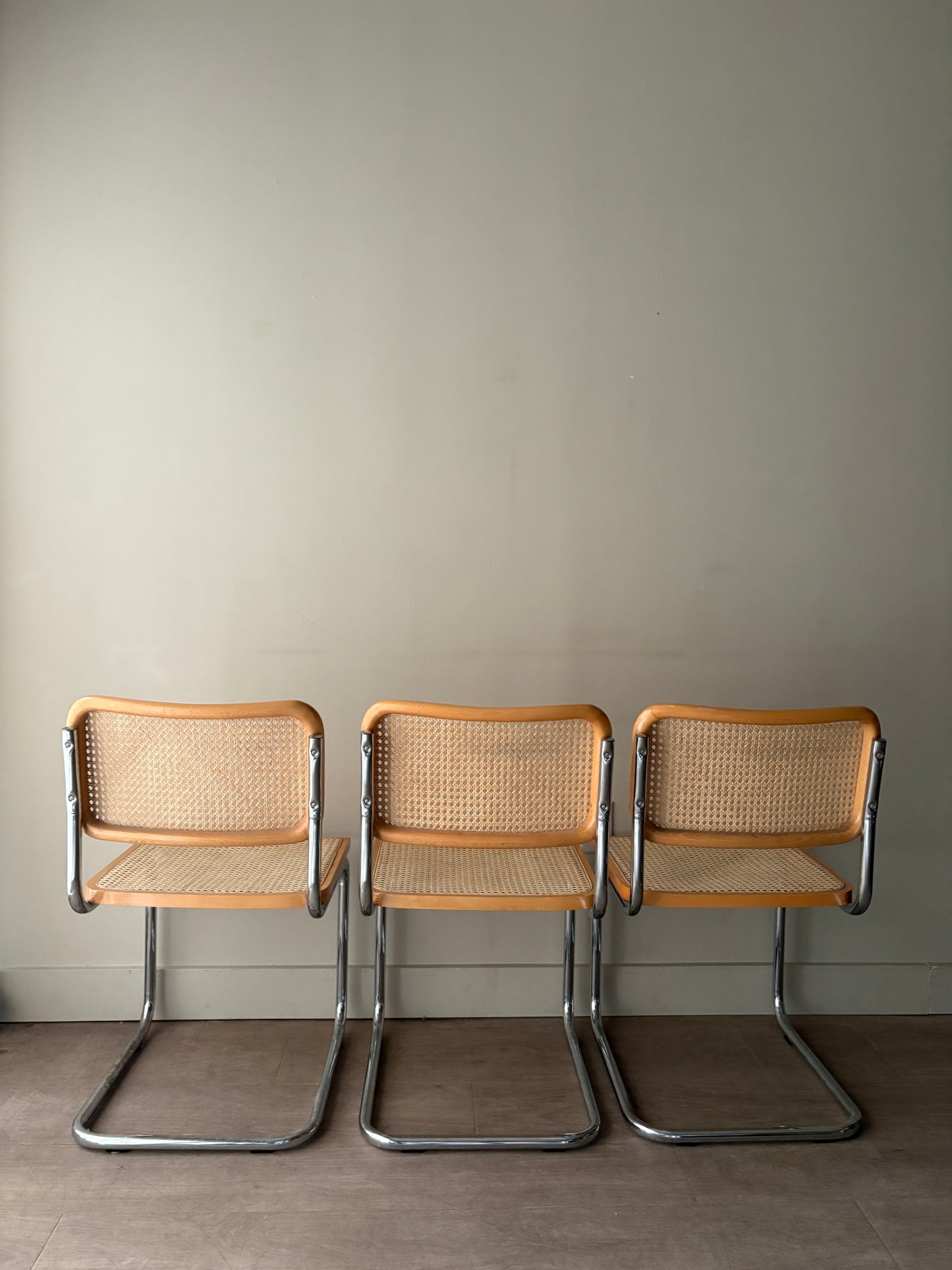 Cesca dining chairs. Sold individually.