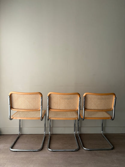 Cesca dining chairs. Sold individually.