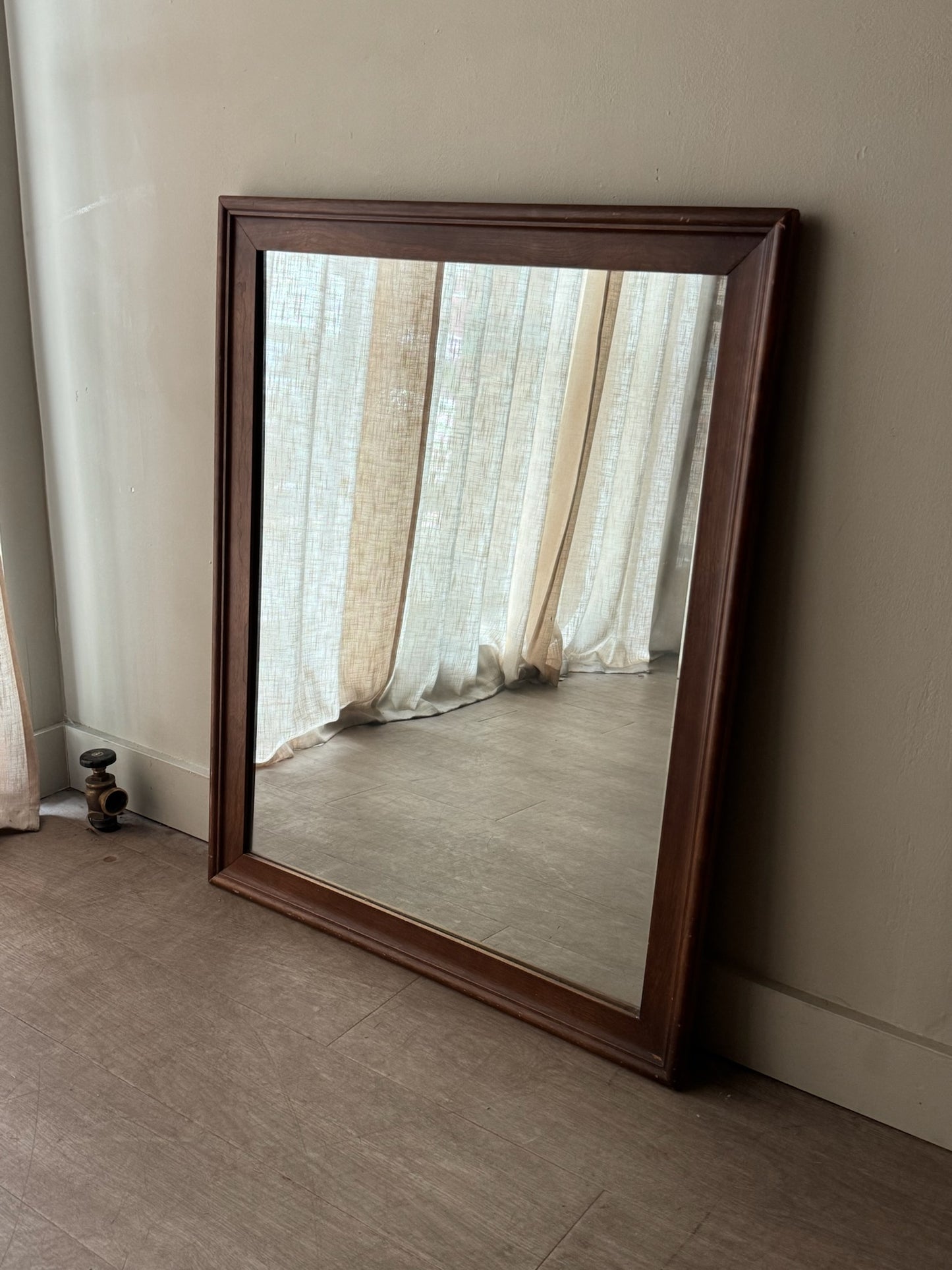 Walnut mirror