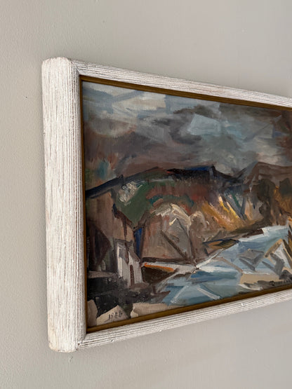 Modernist landscape. Signed “Richter.”