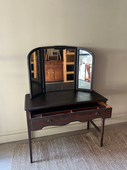 Mahogany vanity