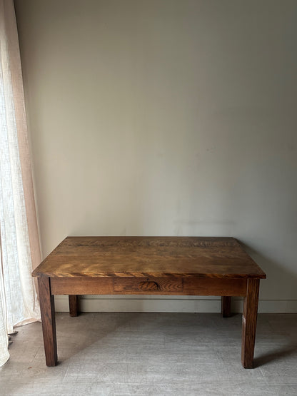 Oak dining table