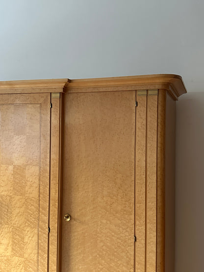 XL Birds Eye maple, checkered wall unit