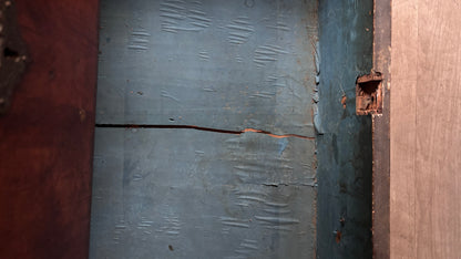 William and Mary cross banded walnut dresser