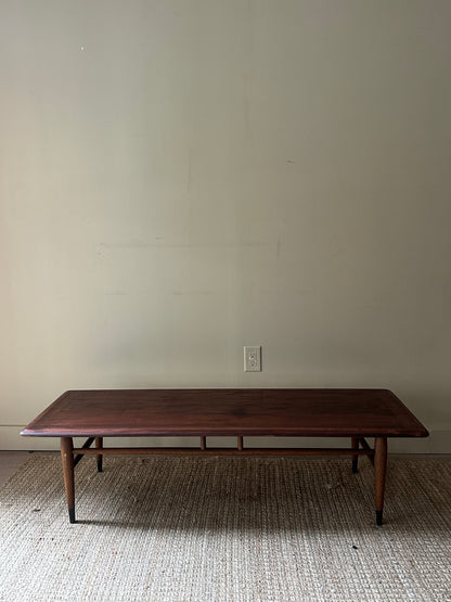 Walnut coffee table