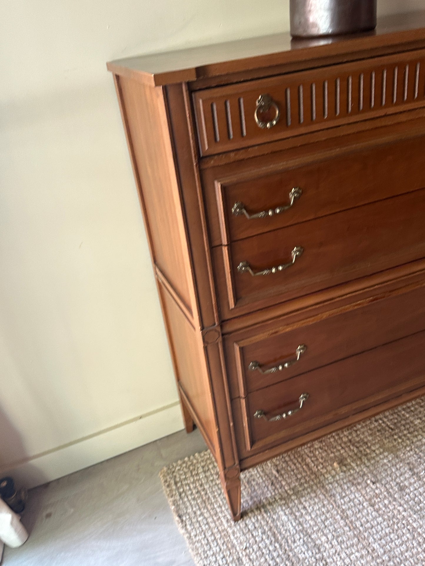 Walnut tallboy